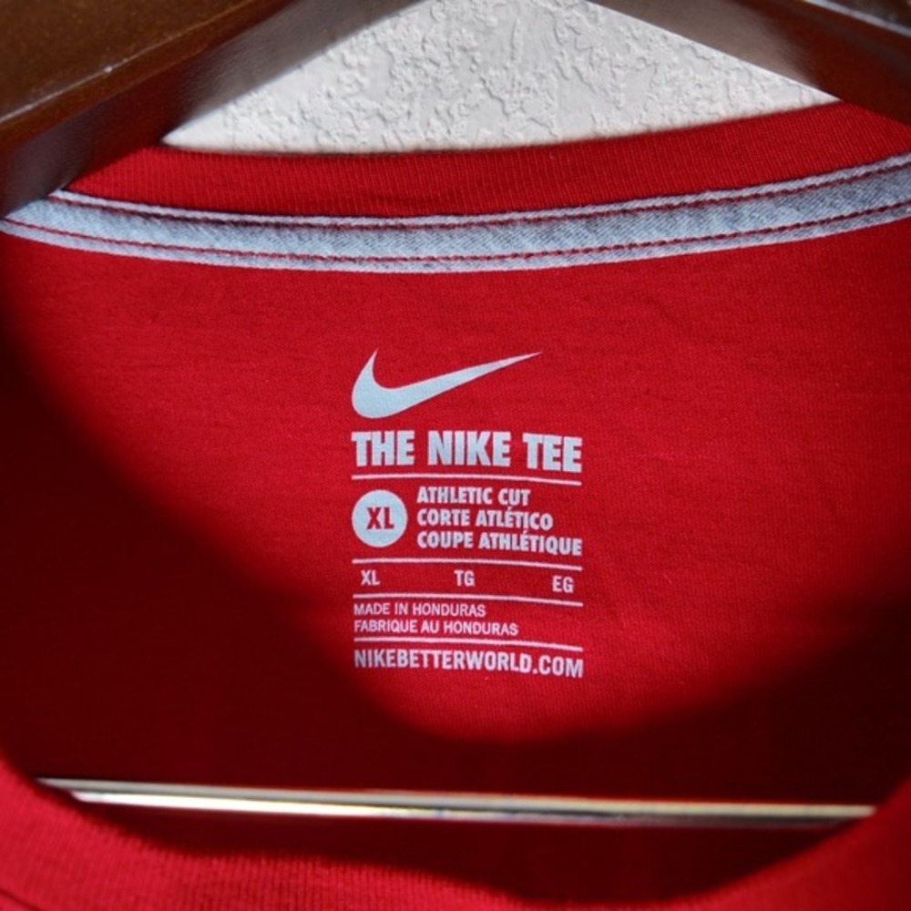 Nike Rutgers Scarlet Knights T-Shirt Mens Extra Large XL College Tee - Picture 2 of 5